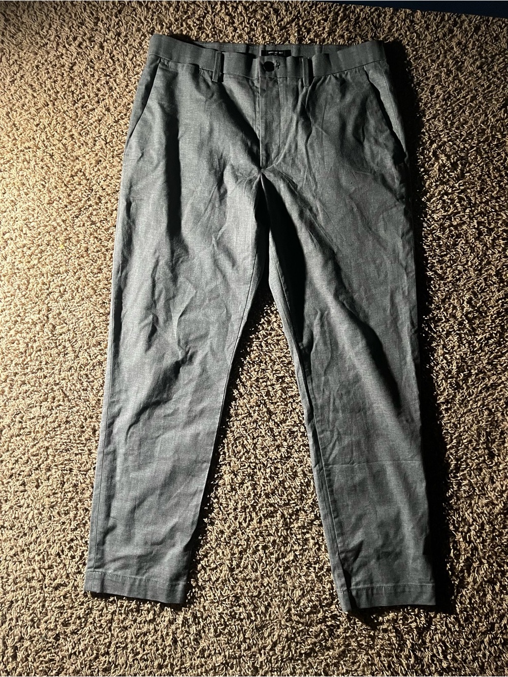 Banana Republic Men's Dress Pants in Charcoal